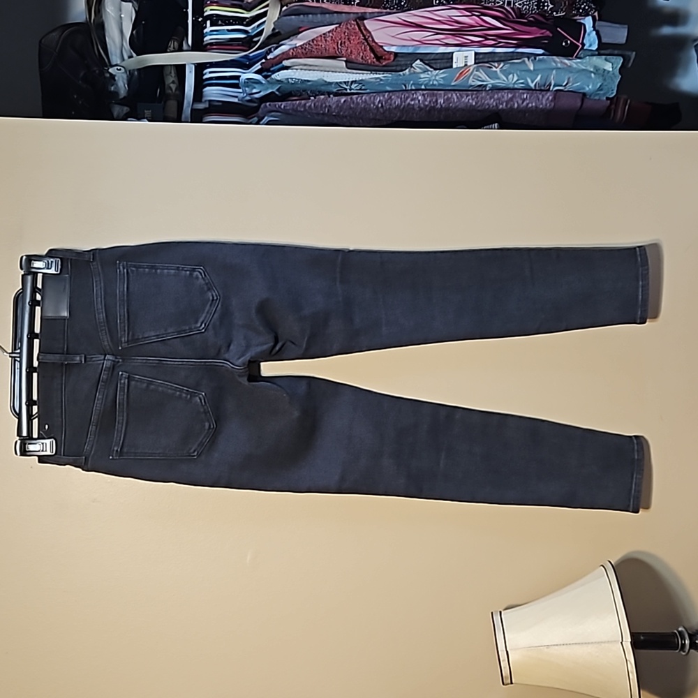 NWT Madewell 10" High-Rise Skinny Black Jeans - Picture 6 of 12